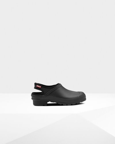 Black Women's Hunter Waterproof Lower Clog Clogs South Africa | YDB1LBT