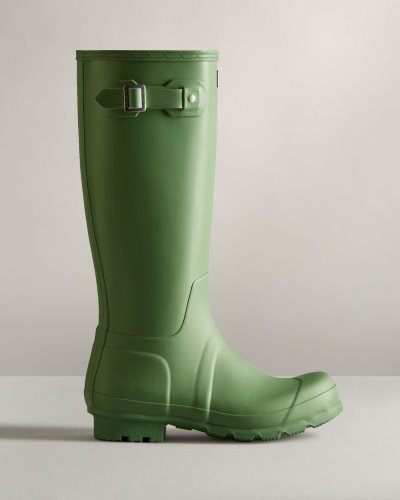 Green Men's Hunter Original Tall Rain Boot Tall Rain Boots South Africa | 28J0BMW