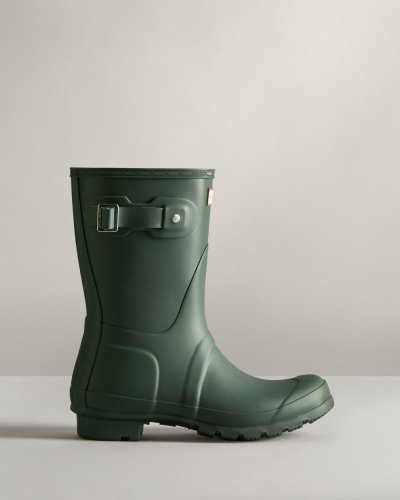 Green Women's Hunter Original Short Rain Boot Short Rain Boots South Africa | ENQ7VC9