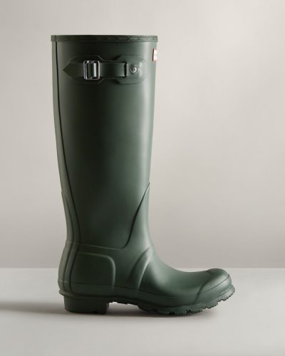 Green Women's Hunter Original Tall Rain Boot Tall Rain Boots South Africa | 6OI7H8B