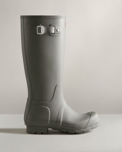 Grey Men's Hunter Original Tall Rain Boot Tall Rain Boots South Africa | HKLG70Z