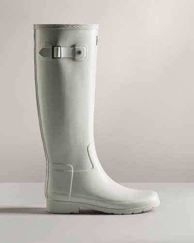 Grey Women's Hunter Refined Slim Fit Tall Rain Boot Tall Rain Boots South Africa | KWH3XRY