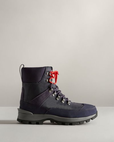 Navy / Blue Men's Hunter Insulated Recycled Polyester Commando Boot Winter Boots South Africa | XP1EWL1