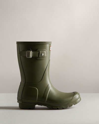 Olive Women's Hunter Original Short Rain Boot Short Rain Boots South Africa | Z7SL9F8