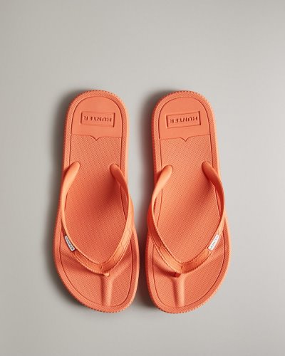 Orange Women's Hunter Original Flip Flops Flip Flops South Africa | BBVZ38W