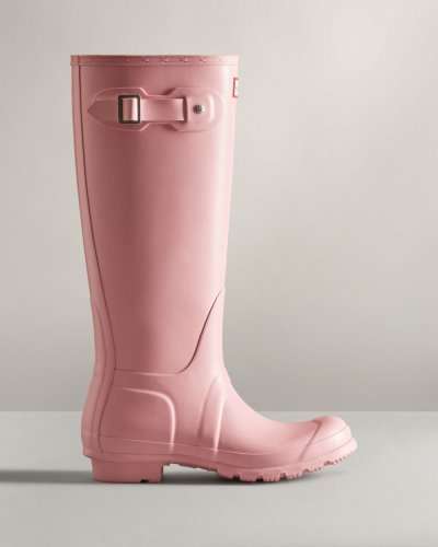 Pink Women's Hunter Original Tall Rain Boot Tall Rain Boots South Africa | K778TU2