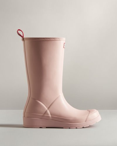 Pink Women's Hunter Play Tall Rain Boot Play Boots South Africa | 0DYMO8F