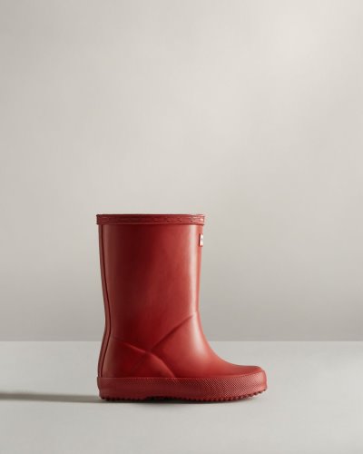 Red Kids' Hunter Original First Classic Rain Boot Short Rain Boots South Africa | 59NWBL9