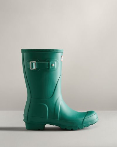 Turquoise Women's Hunter Original Short Rain Boot Short Rain Boots South Africa | 0UVB13A