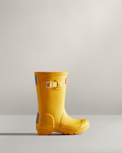 Yellow Kids' Hunter Original Rain Boot Short Rain Boots South Africa | R96KD3J