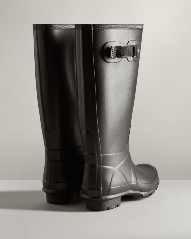 Black Women's Hunter Huntress Wide Leg Rain Boot Tall Rain Boots South Africa | C2Q3SG0