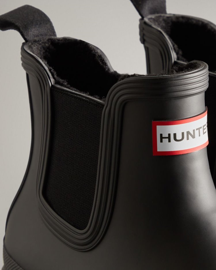 Black Women's Hunter Insulated Chelsea Boot Chelsea Boots South Africa | LULIROQ