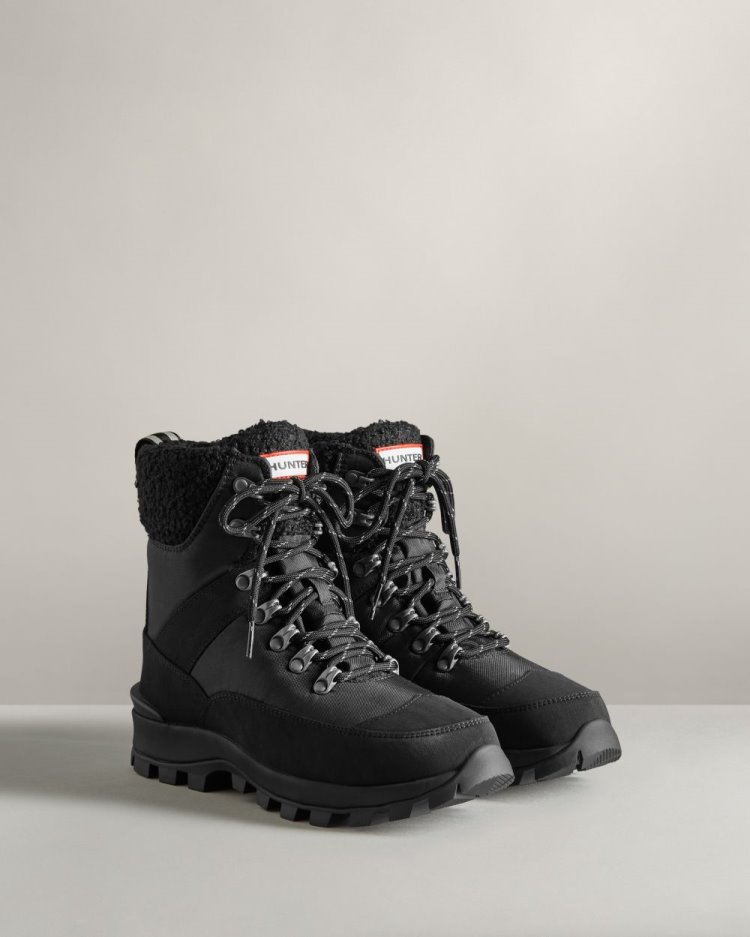 Black Women's Hunter Insulated Recycled Polyester Commando Boot Insulated Boots South Africa | C8KYE90