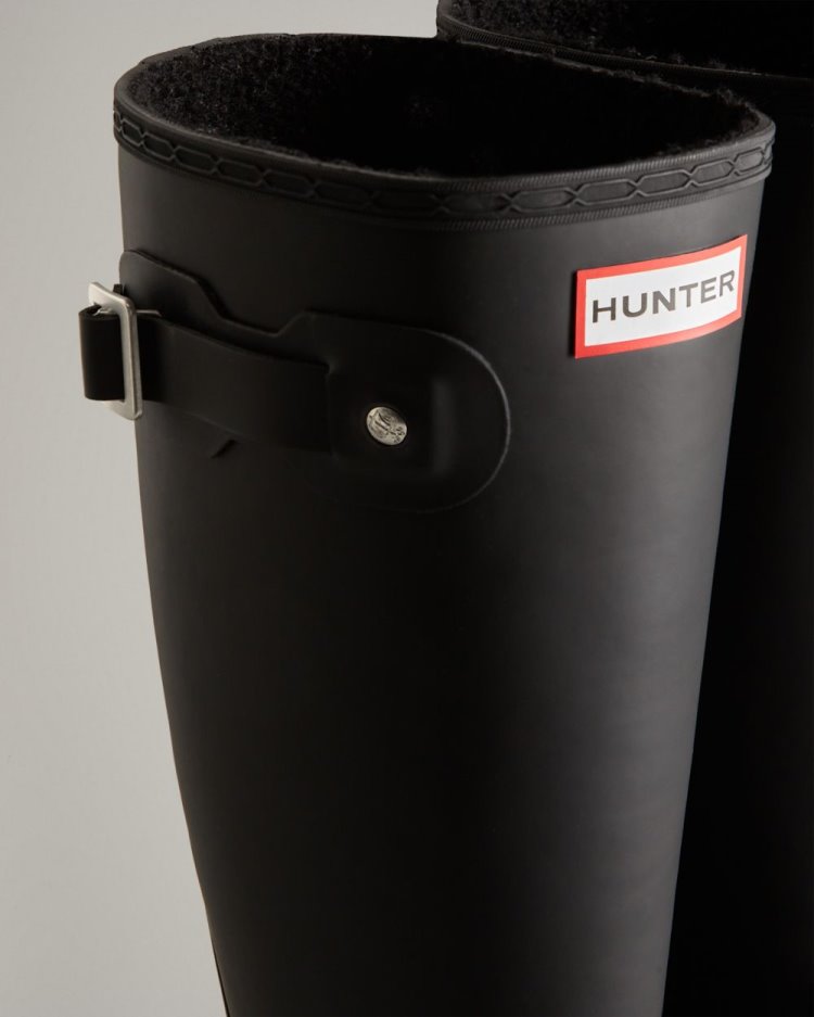 Black Women's Hunter Tall Insulated Rain Boot Tall Rain Boots South Africa | L2P80L0