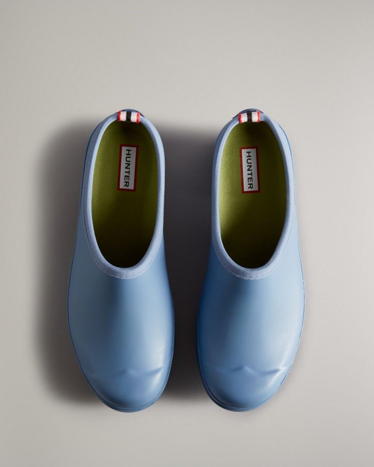 Blue Men's Hunter Play Clogs Clogs South Africa | 0IEEYAW