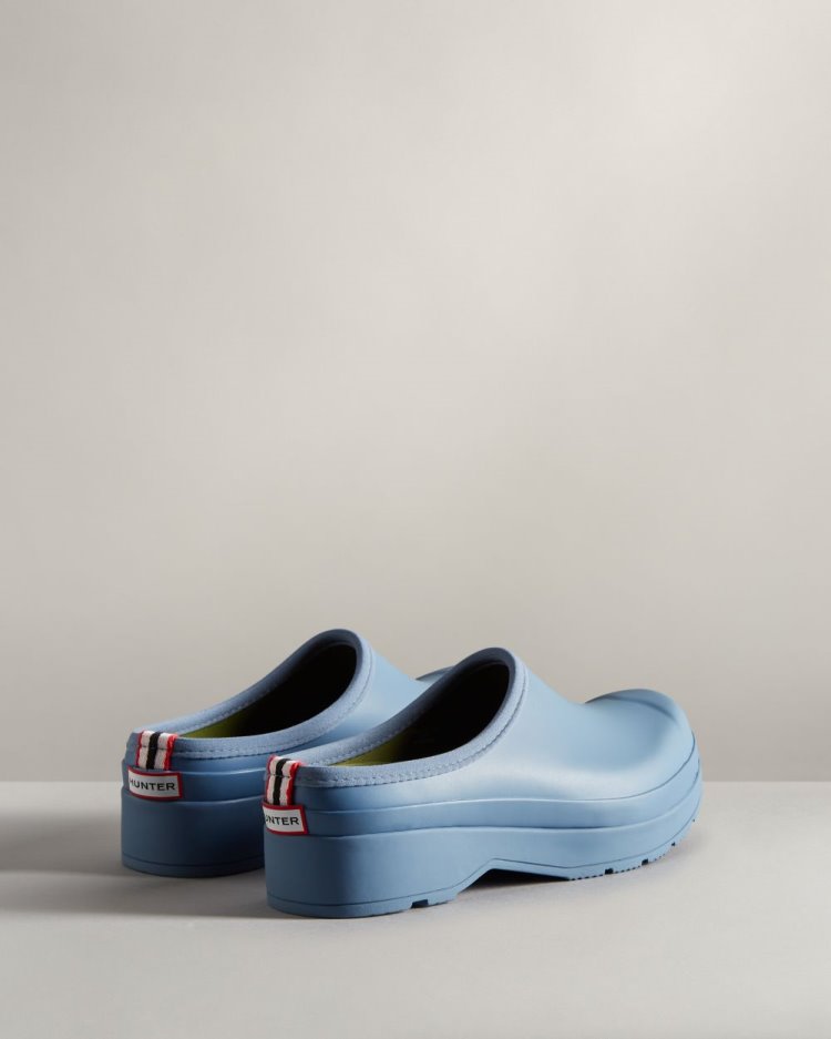 Blue Men's Hunter Play Clogs Clogs South Africa | 0IEEYAW