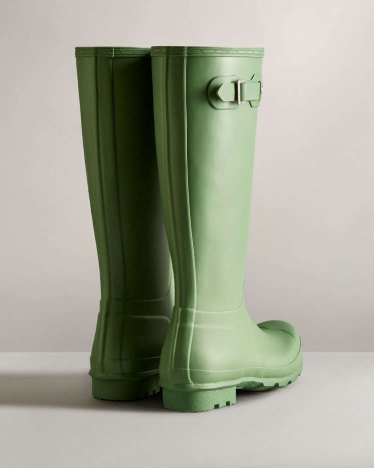 Green Men's Hunter Original Tall Rain Boot Tall Rain Boots South Africa | 28J0BMW