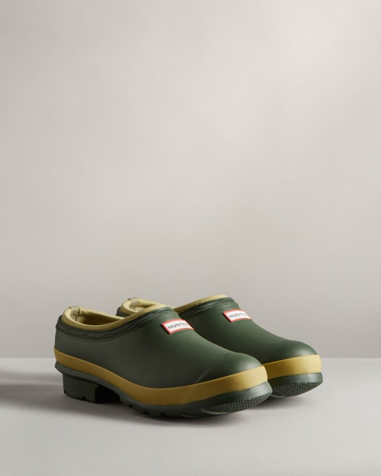 Green Women's Hunter Gardener Clogs Clogs South Africa | GGL23RR