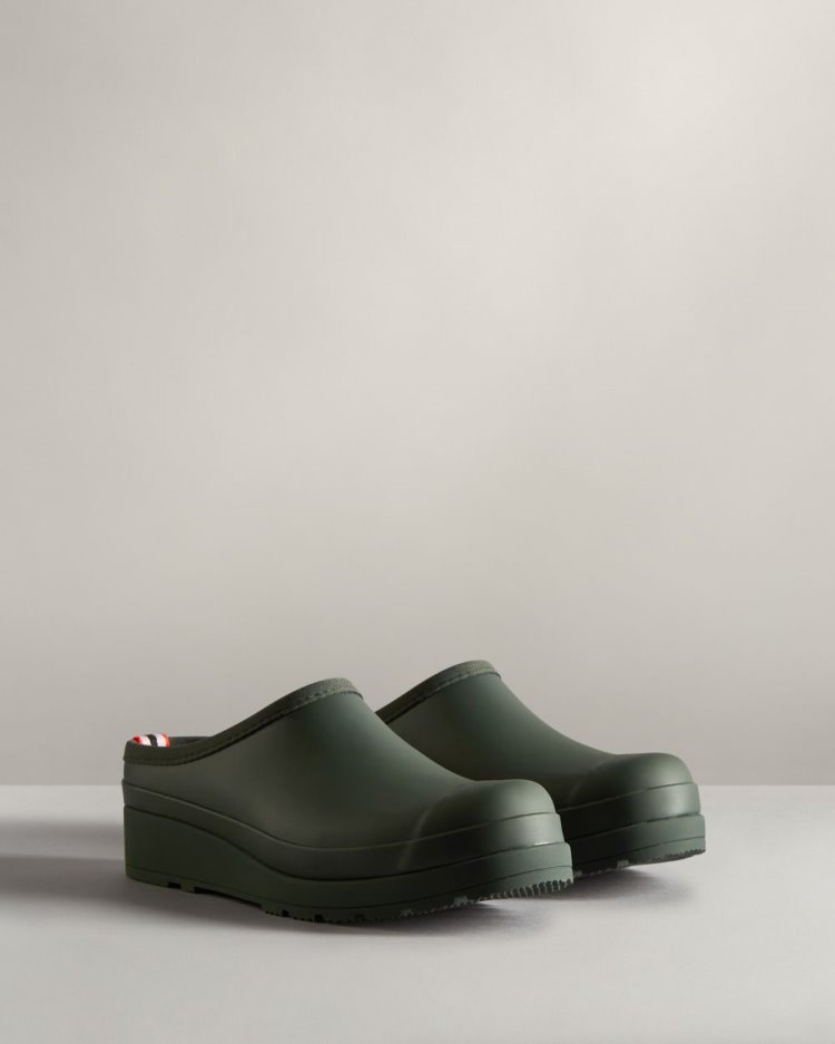 Green Women's Hunter Play Clogs Clogs South Africa | IAFP11E