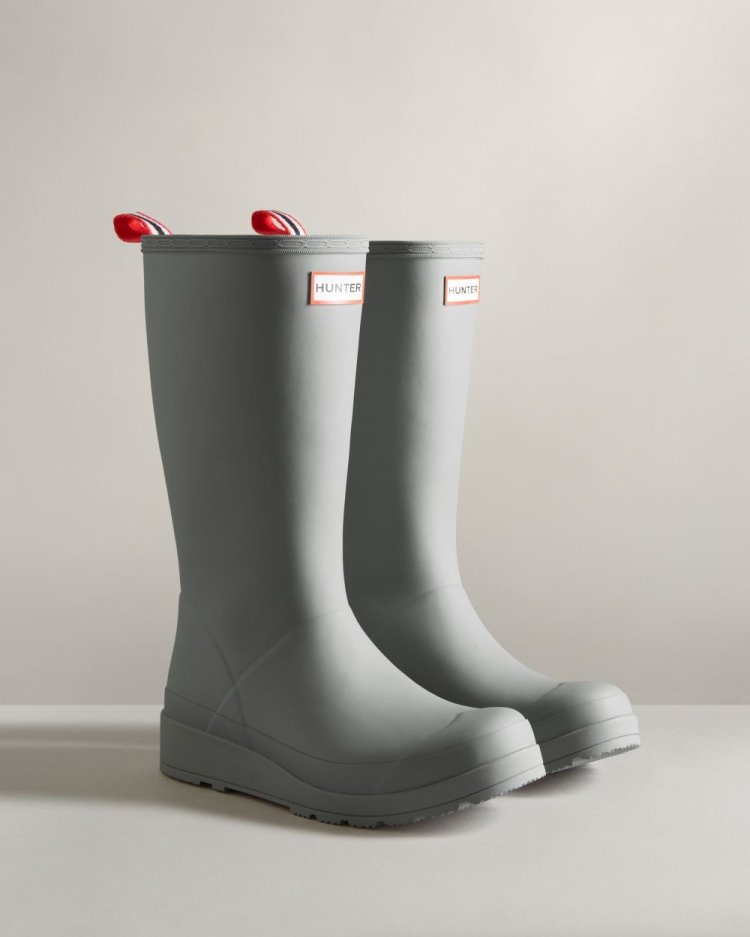 Grey Women's Hunter Play Insulated Tall Rain Boot Play Boots South Africa | ALHDIGG