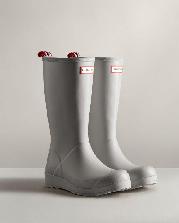 Grey Women's Hunter Play Tall Rain Boot Play Boots South Africa | A9TY716