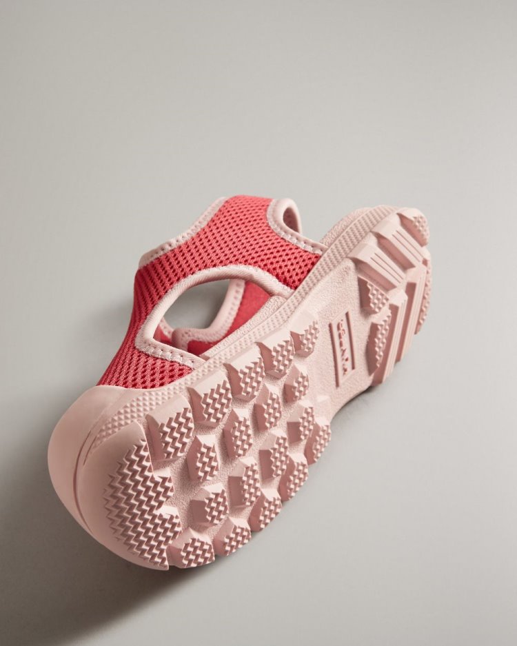 Pink / Pink Kids' Hunter Mesh Outdoor Walking Sandals Walking Sandals South Africa | 9KYXCE7