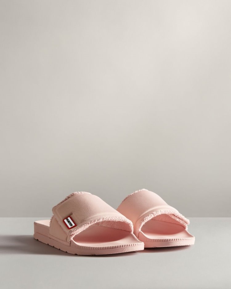 Pink Women's Hunter Adjustable Slides Slides South Africa | Z985JG1