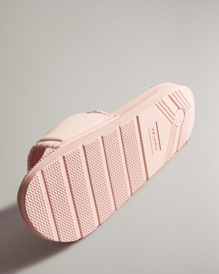 Pink Women's Hunter Adjustable Slides Slides South Africa | Z985JG1