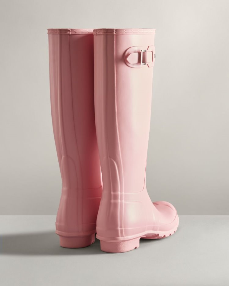 Pink Women's Hunter Original Tall Rain Boot Tall Rain Boots South Africa | K778TU2