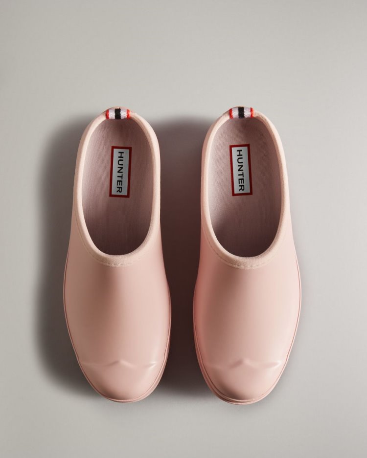 Pink Women's Hunter Play Clogs Clogs South Africa | WGTBKF8