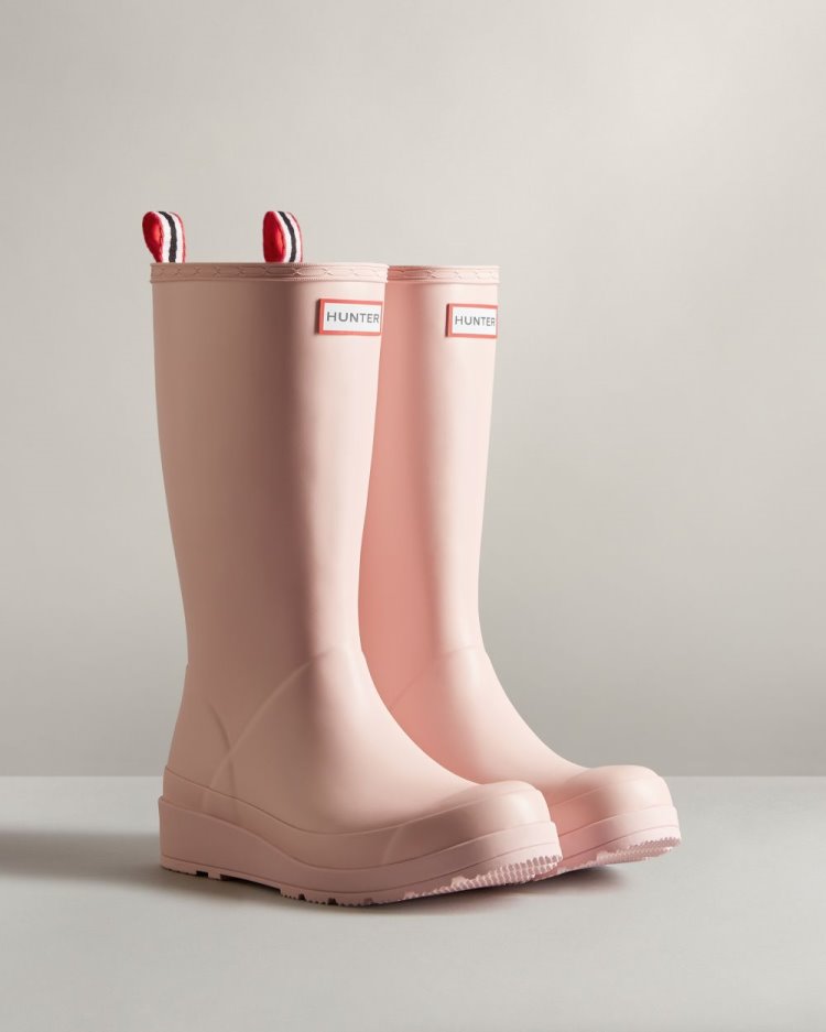 Pink Women's Hunter Play Tall Rain Boot Play Boots South Africa | 0DYMO8F