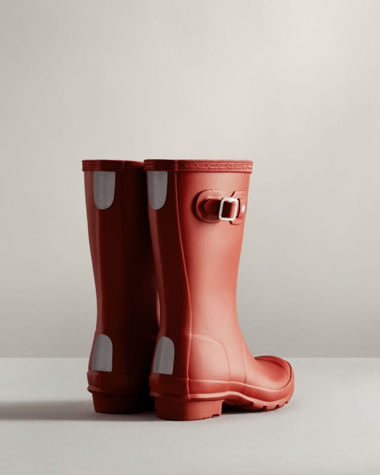 Red Kids' Hunter Original Rain Boot Tall Rain Boots South Africa | PWX2QHL