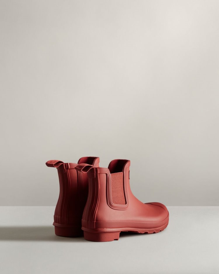 Red Women's Hunter Original Chelsea Boot Chelsea Boots South Africa | FAM560F