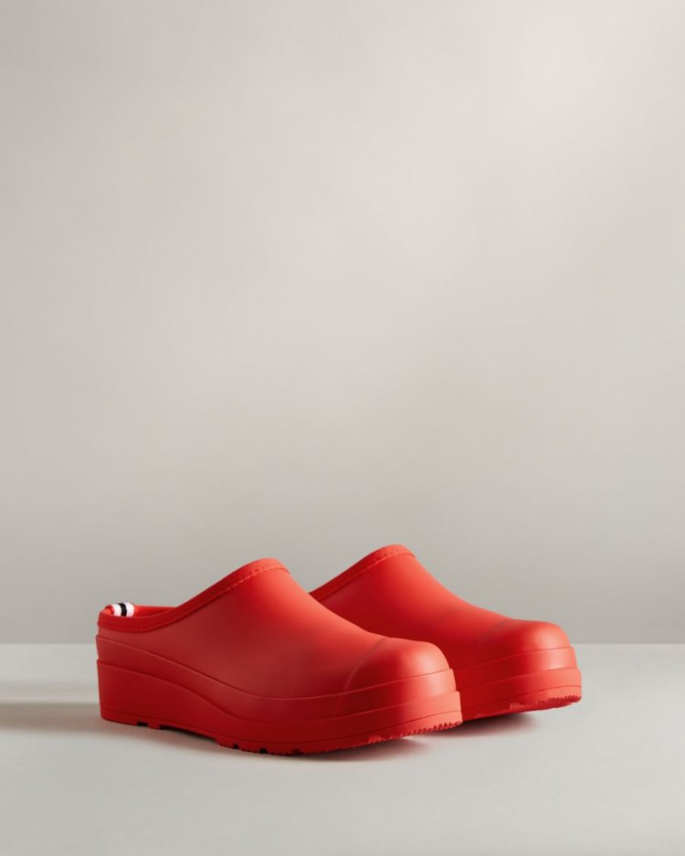 Red Women's Hunter Play Clogs Clogs South Africa | Y98IE9X