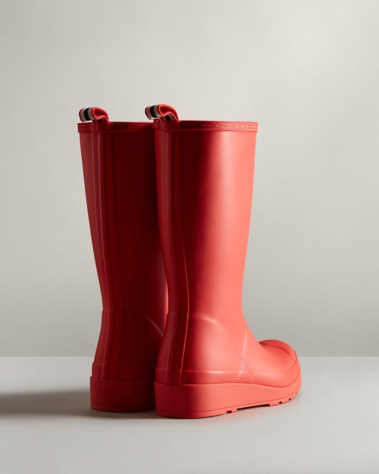 Red Women's Hunter Play Tall Rain Boot Play Boots South Africa | 3TZIHTK