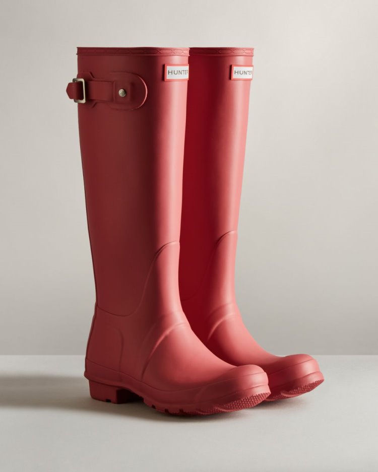 Rose Women's Hunter Original Tall Rain Boot Tall Rain Boots South Africa | 8MTQU7P