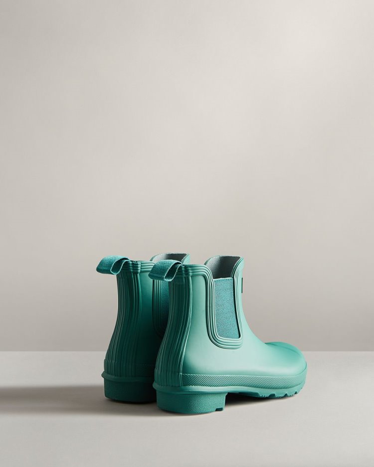 Turquoise Women's Hunter Original Chelsea Boot Chelsea Boots South Africa | EUADBK9