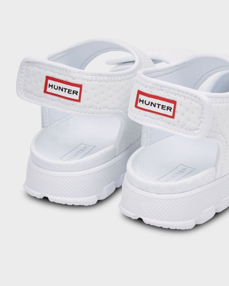 White Kids' Hunter Outdoor Walking Sandal Walking Sandals South Africa | MPWQDH5