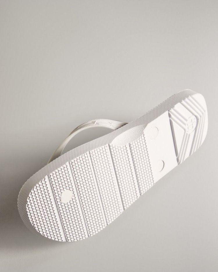 White Women's Hunter Original Flip Flops Flip Flops South Africa | ZVDBO2Q