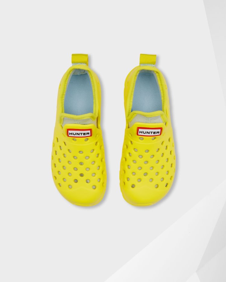 Yellow / Mint Kids' Hunter Lightweight Outdoor Water Shoe Water Shoes South Africa | YKZICN5